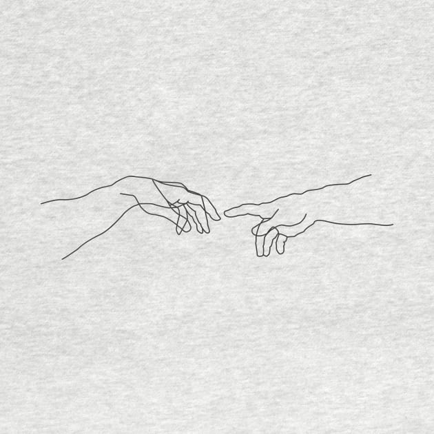 Creation of Adam Minimal Drawing by frndpndrlc